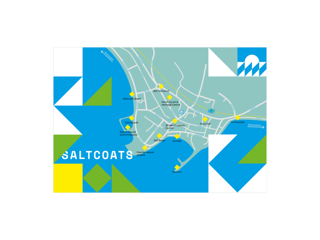 Saltcoats map
